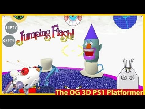 Jumping Flash! A Classic 3D Platformer With Quirky Charm and Timeless Appeal!