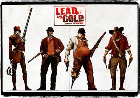 Lead & Gold: Gangs of the Wild West - A Gritty Multiplayer Showdown Set Amidst a Ruthless Frontier!